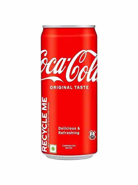 Coca Cola Red Regular Tin Indian (300 Ml)-132