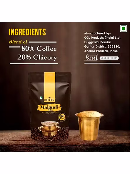 Continental Coffee Malgudi 80 Degree (266 G)-1