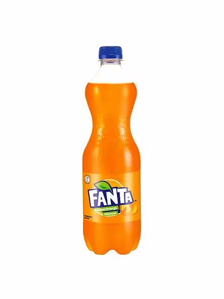 Fanta Orange Flavoured Soft Drink Bottle (600 Ml)-146