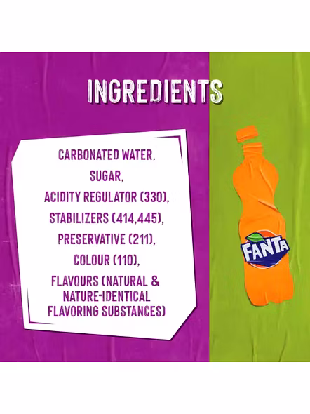 Fanta Orange Flavoured Soft Drink Bottle (600 Ml)-2