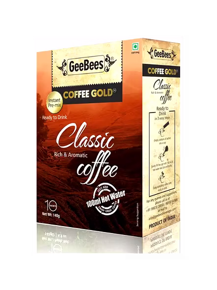 Gee Bees Gold Coffee Classic Sweetend (10 Pcs)-153