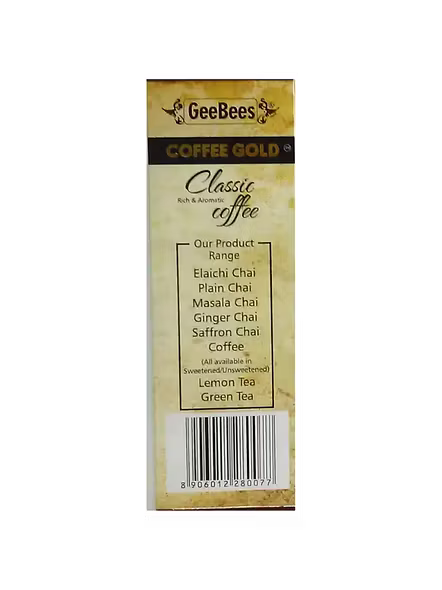 Gee Bees Gold Coffee Classic Sweetend (10 Pcs)-1
