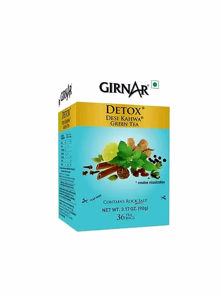 Girnar Deshi Kahwa Green Tea (36 Pcs)-159
