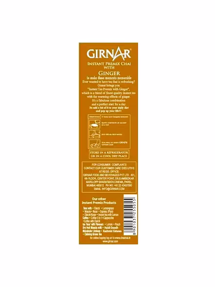 Girnar Ginger Chai Instant Premix (140 G)-2