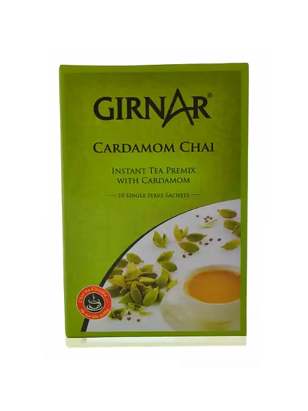 Girnar Low Sugar Elaichi Chai Instant Premix (10 Pcs)-164