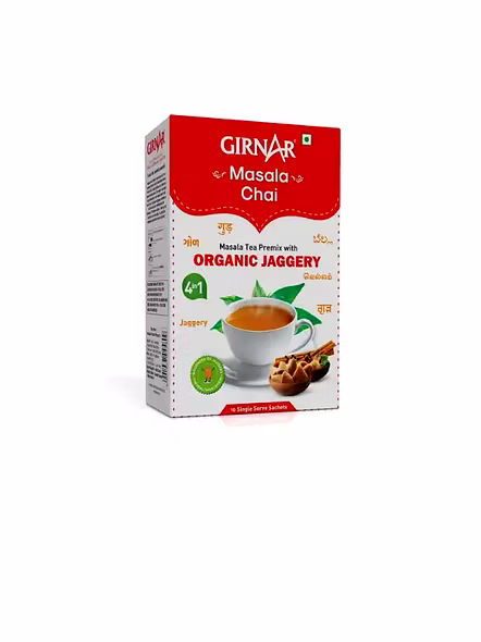 Girnar Masala Chai Organic Jaggery Premix (140 G)-169