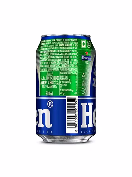 Heineken 0 Alcohol Beer (330 Ml)-2