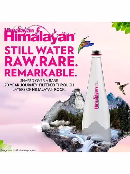 Himalayan Mineral Water Glass Bottle (300 Ml)-1