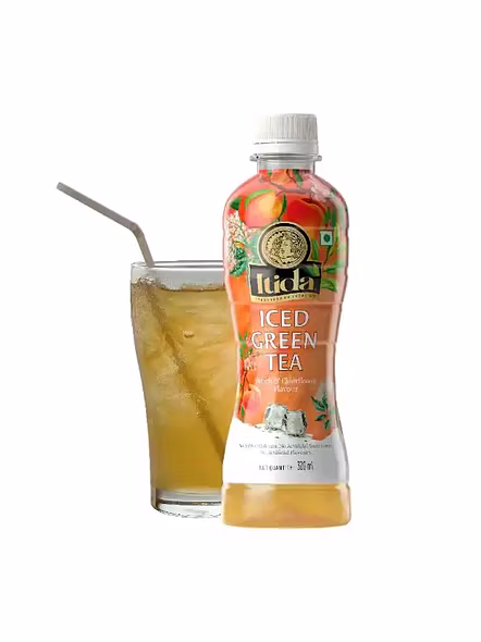 Itida Ice Green Tea Peach N Elderflower (300 Ml)-186
