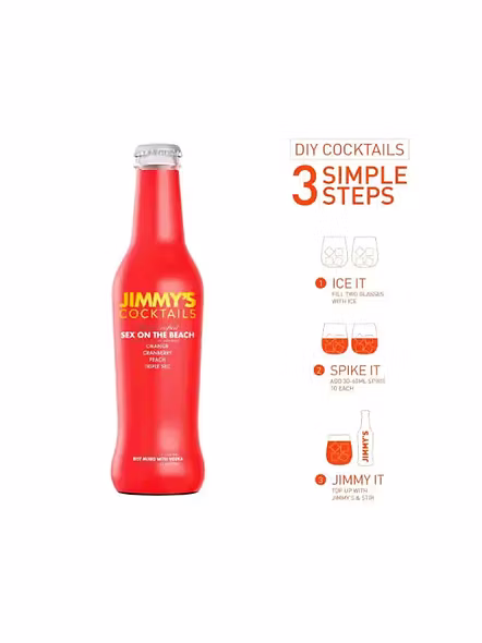Jimmys Cocktail Sex On The Beach (250 Ml)-2