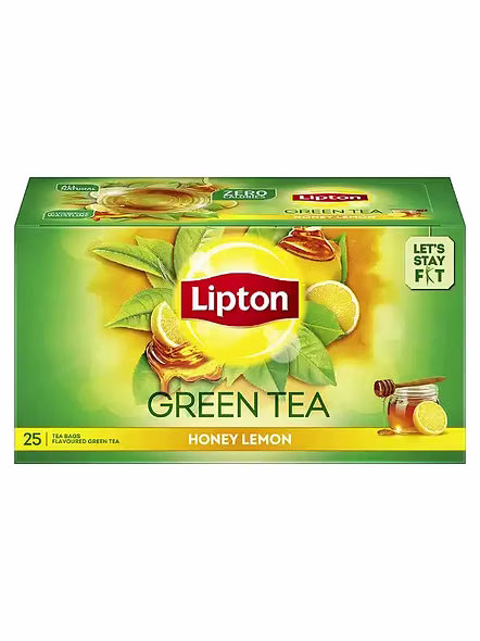 Lipton Green Tea Bags Honey Lemon (25 Pcs)-201