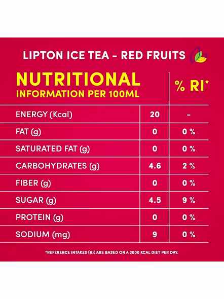 Lipton Ice Tea Red Fruits Can (320 Ml)-1