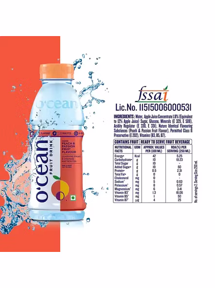 Ocean Water Peach N Passion (250 Ml)-2