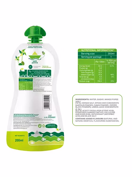 Paper Boat Aam Panna Drink (200 Ml)-2