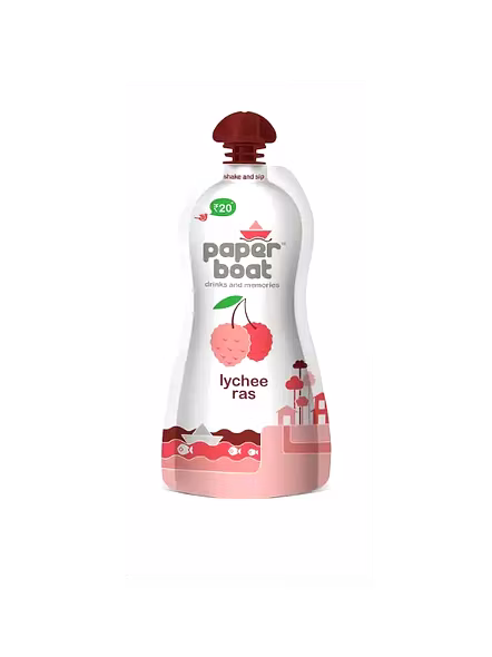 Paper Boat Lychee Ras Drink (180 Ml)-254