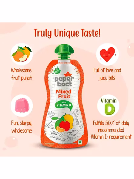Paper Boat Mixed Fruit Drink (180 Ml)-3