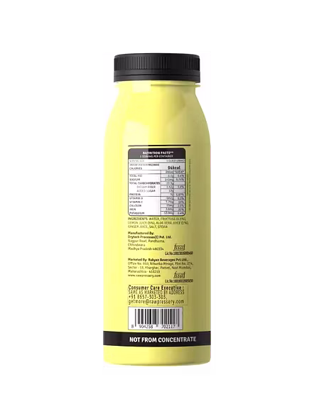 Raw Pressery Aloe Vera Lemonade Drink (200 Ml)-265