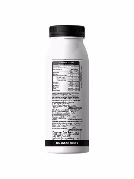 Raw Pressery Coconut Water (500 Ml)-1