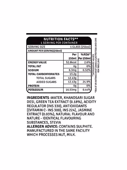 Raw Pressery Iced Green Tea Jasmine (250 Ml)-2