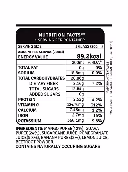 Raw Pressery Mix Fruit Juice (200 Ml)-2