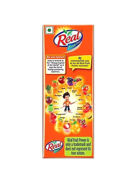 Real Fruit Power Mango Juice (180 Ml)-3