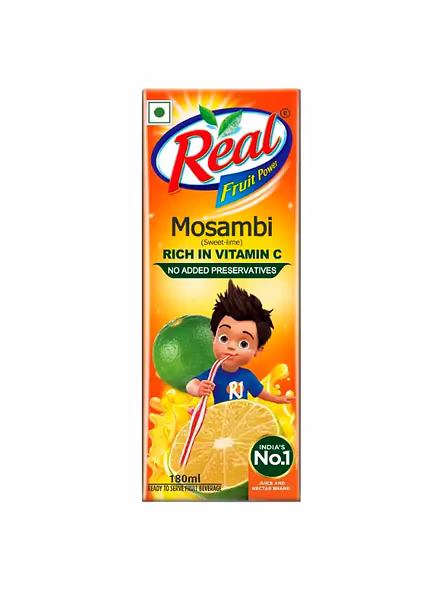 Real Fruit Power Mosambi Juice (180 G)-297