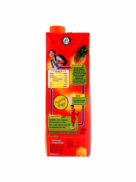 Real Fruit Power Pineapple Juice (1 Lt)-2