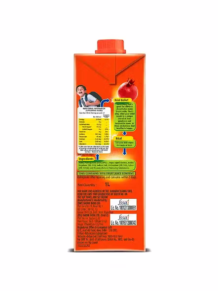 Real Fruit Power Pomegranate Juice (1 Lt)-2