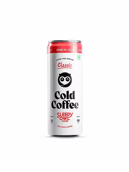 Sleepy Owl Cold Coffee Classic (200 Ml)-312