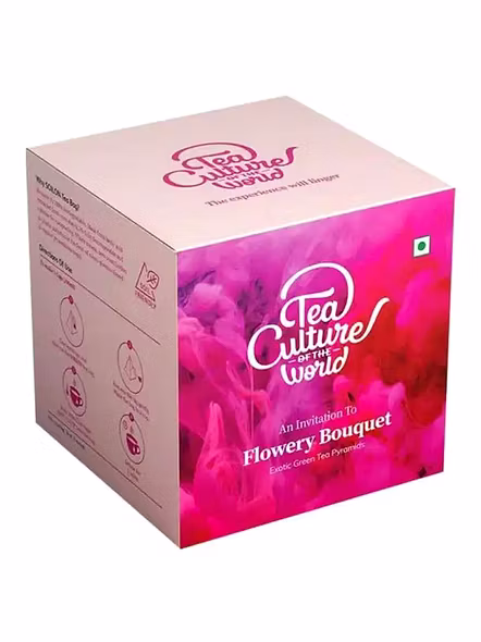 Tea Culture Flower Bouquet Tea Bags (20 Pcs)-3