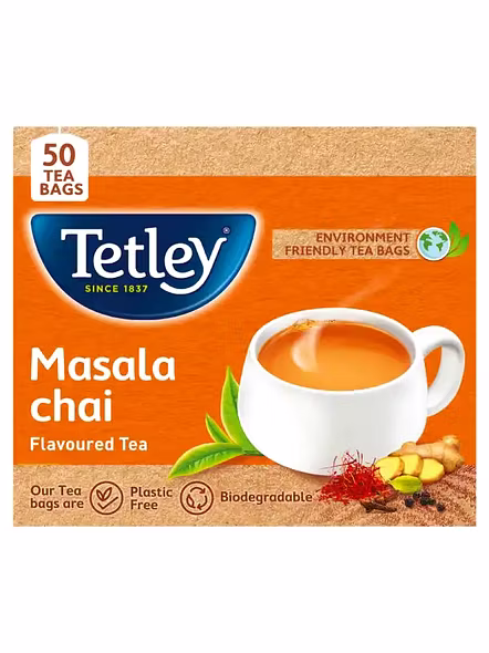 Tetley Tea Bag Masala (50 Pcs)-346