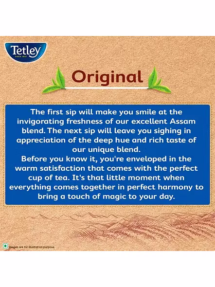Tetley Tea Bag Original (100 Pcs)-1