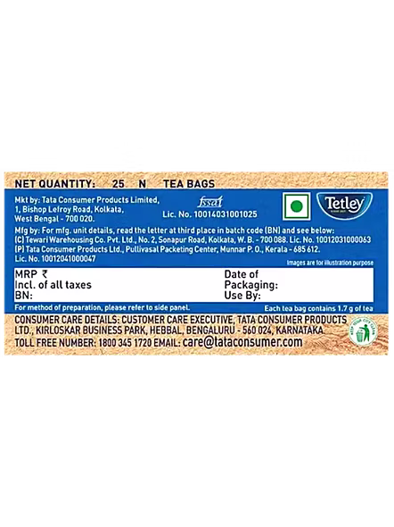 Tetley Tea Bag Original (25 Pcs)-1