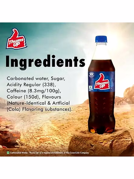Thums Up Soft Drinks Pet Bottle (600 Ml)-1