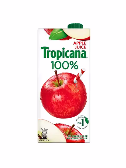 Tropicana Apple 100% Fruit Juice (1 Lt)-354