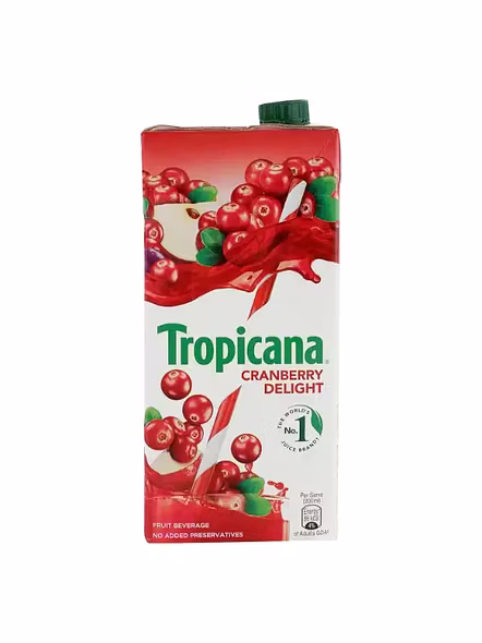 Tropicana Cranberry Fruit Juice (1 Lt)-356