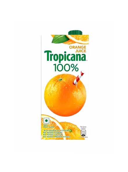 Tropicana Orange 100% Fruit Juice (1 Lt)-364