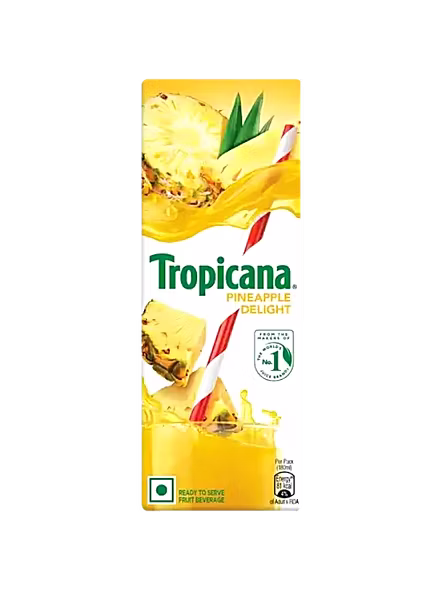 Tropicana Pinepple Fruit Juice (200 Ml)-367
