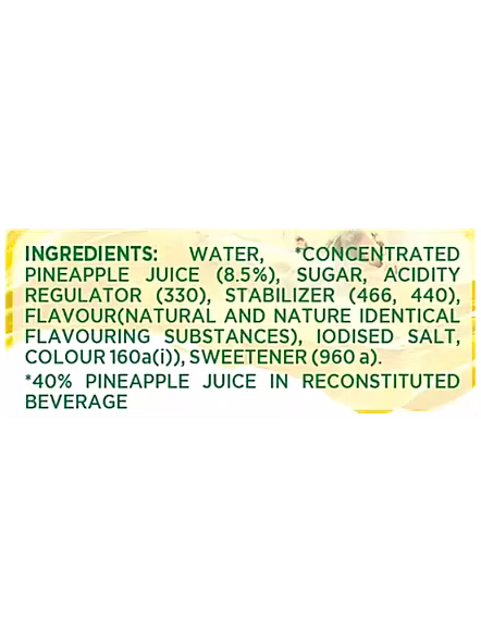 Tropicana Pinepple Fruit Juice (200 Ml)-1