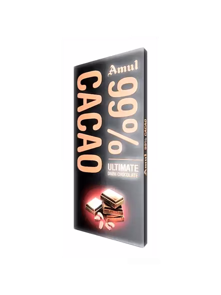 Amul Chocolate 99% Cocoa (125 G)-413