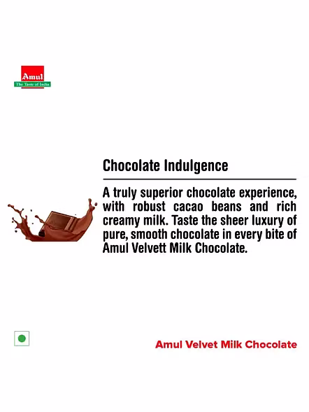 Amul Chocolate Velevett Milk (150 G)-2
