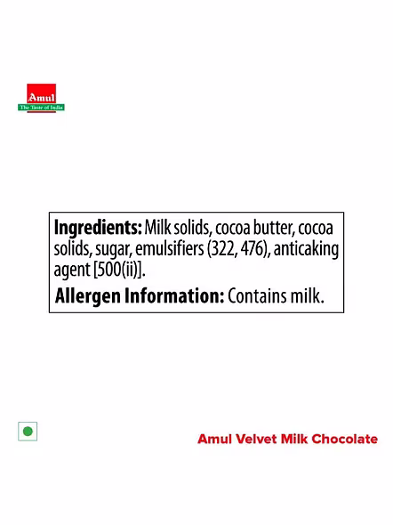 Amul Chocolate Velevett Milk (150 G)-3