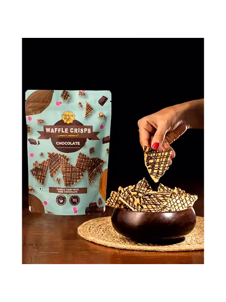 Belgium Waffle Crispy Classic Chocolate (85 G)-428