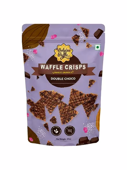 Belgium Waffle Crispy Double Chocolate (90 G)-429
