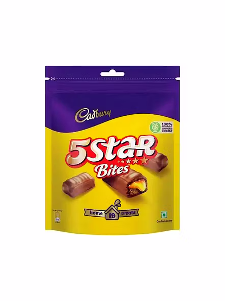 Cadbury 5 Star Bites Pouch (192 G)-433