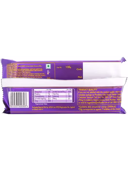 Cadbury Dairy Milk Silk Bubbly (120 G)-1