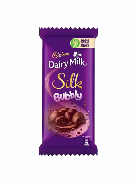 Cadbury Dairy Milk Silk Bubbly (120 G)-2