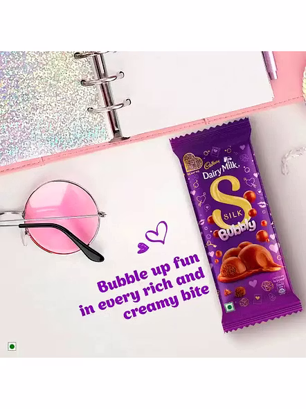 Cadbury Dairy Milk Silk Bubbly (50 G)-1