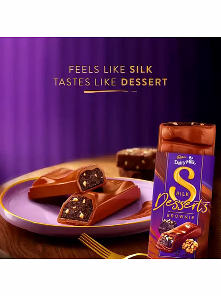 Cadbury Dairy Milk Silk Desserts Brownie (70 G)-458
