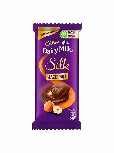 Cadbury Dairy Milk Silk Hazelnut (142 G)-463